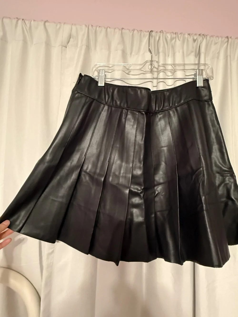 Abercrombie leather skirt